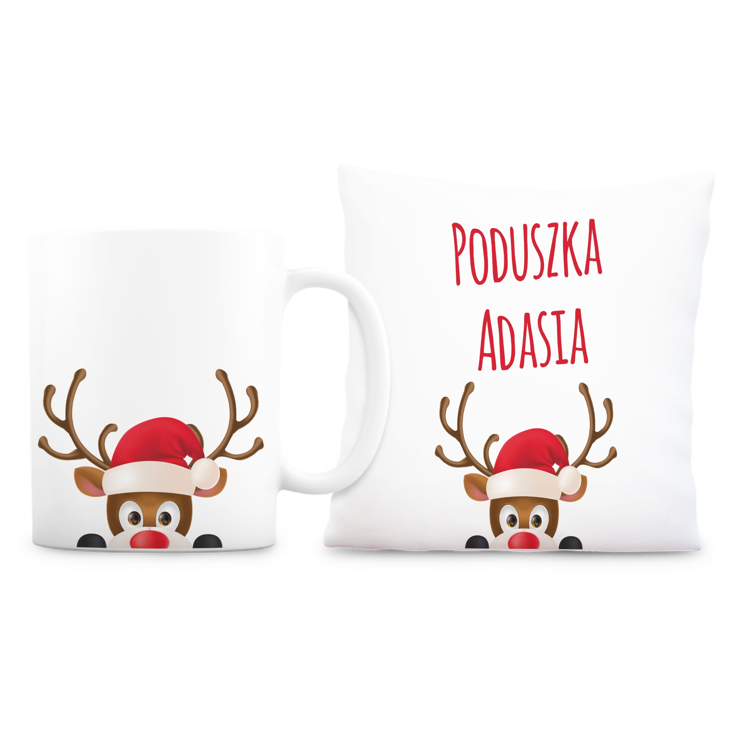 

Zestaw Świąteczny Poduszka Kubek