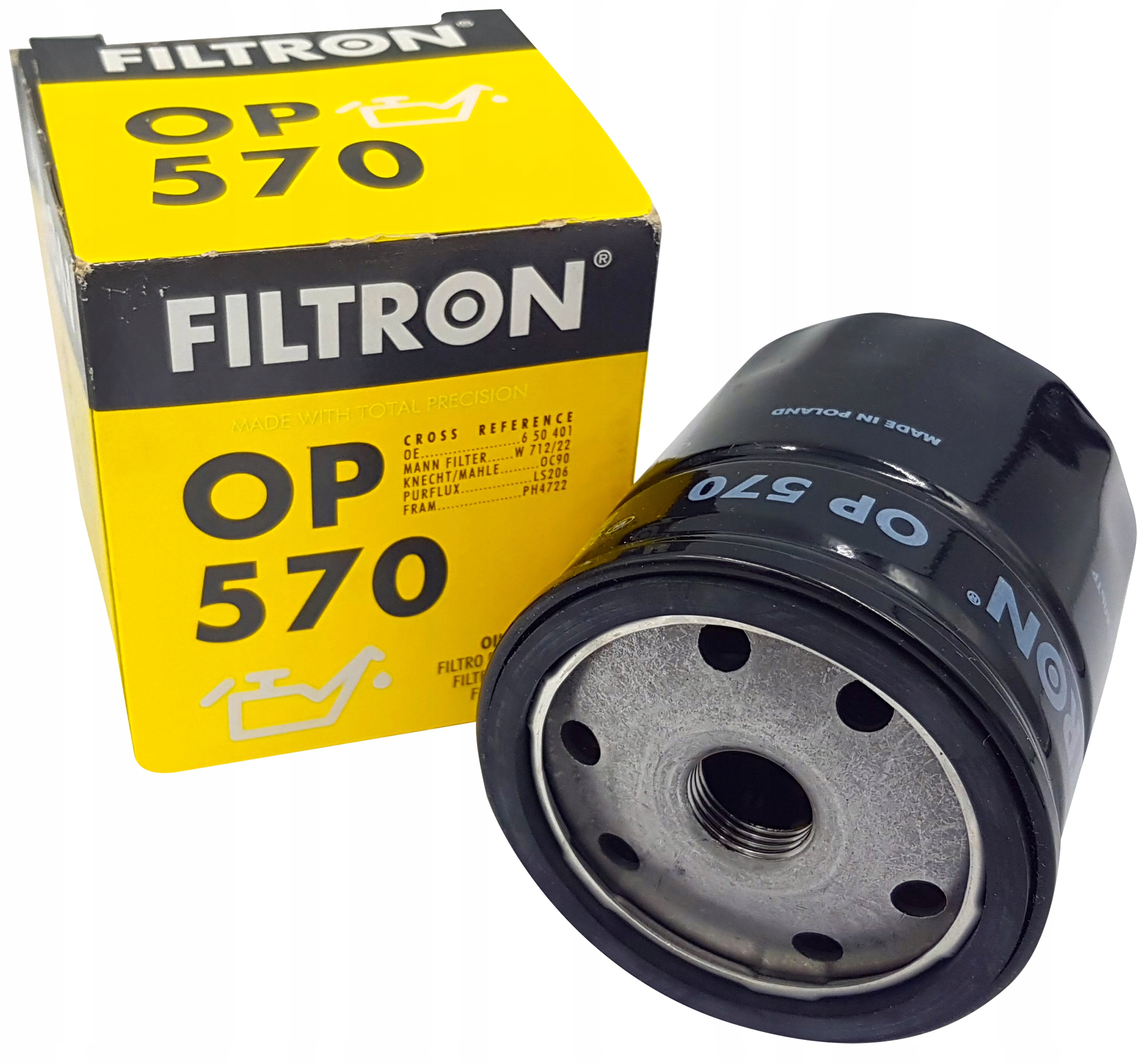 

Filtr Oleju Filtron Do Opel Astra G H Combo 1.6