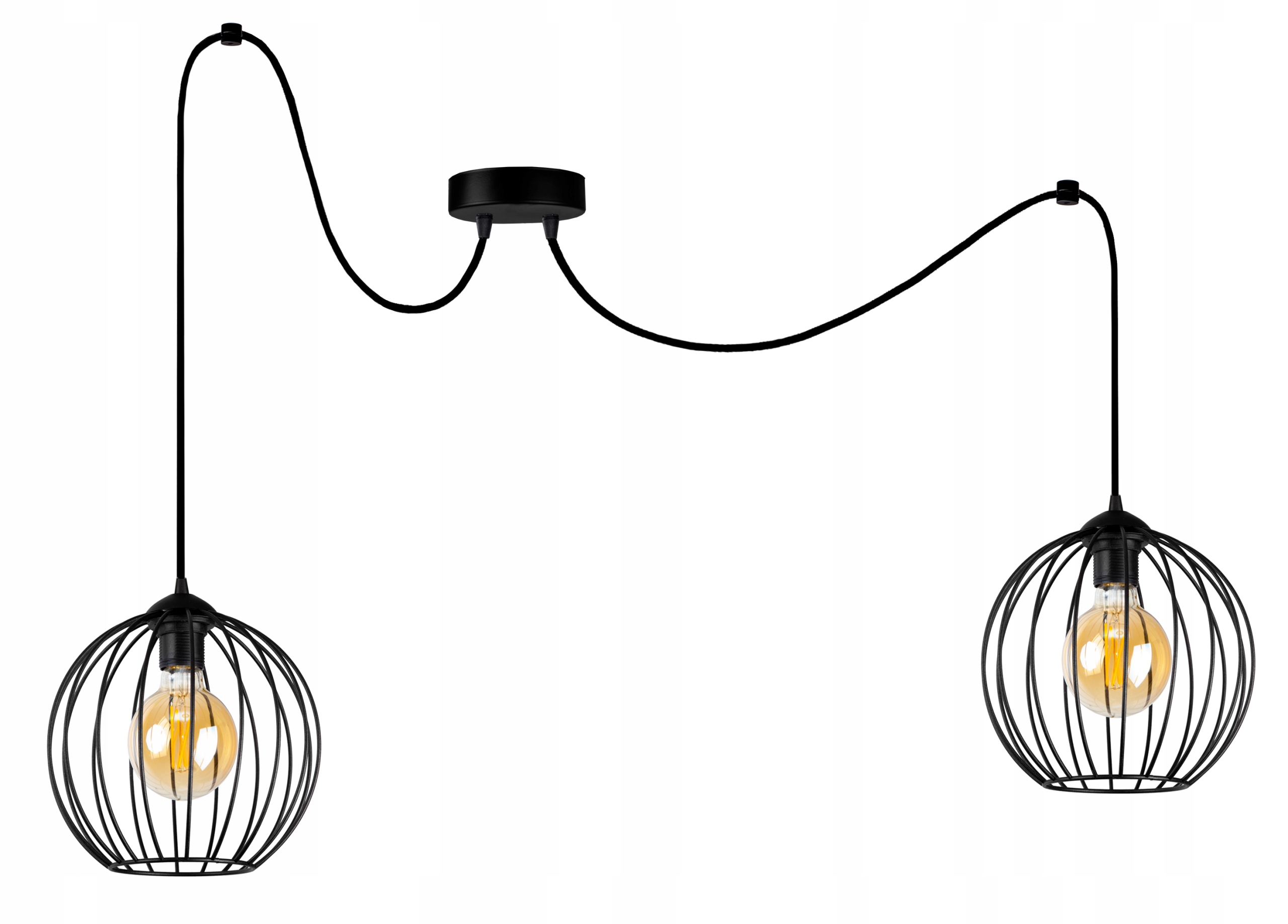 

Lampa Wisząca Sufitowa Żyrandol Pająk Loft Edison