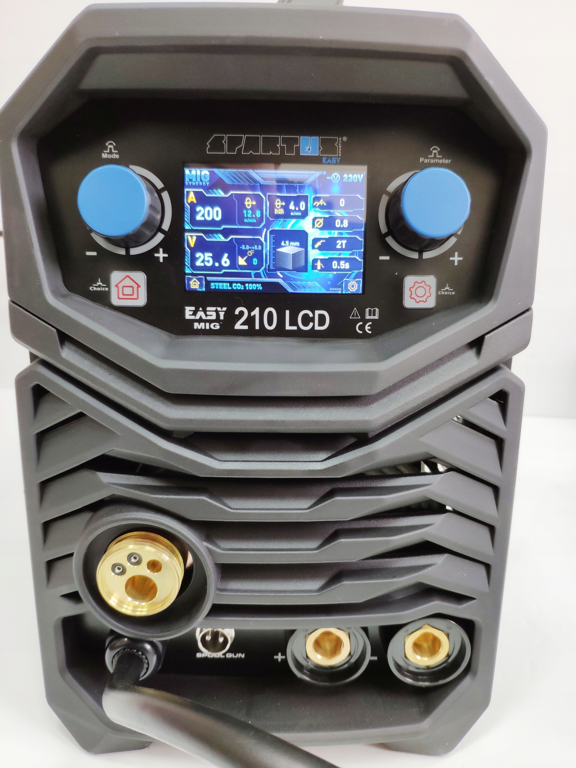 SPAWARKA SPARTUS EASYMIG 210 LCD MIGOMAT ZESTAW Kod producenta 210