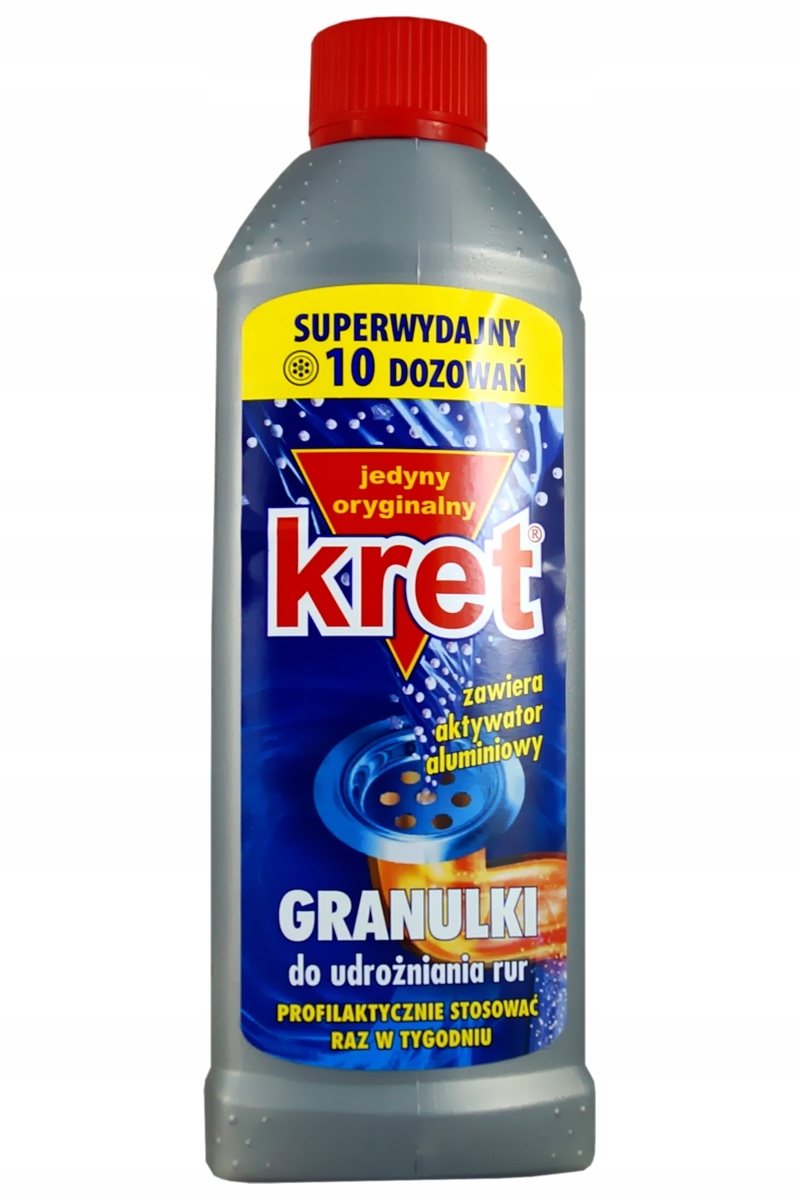 

Kret granulki do udrożniania rur, 400 g