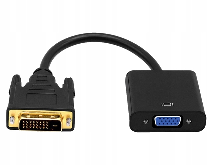 

Konwerter DVI-D męski na Vga monitor przejściówka