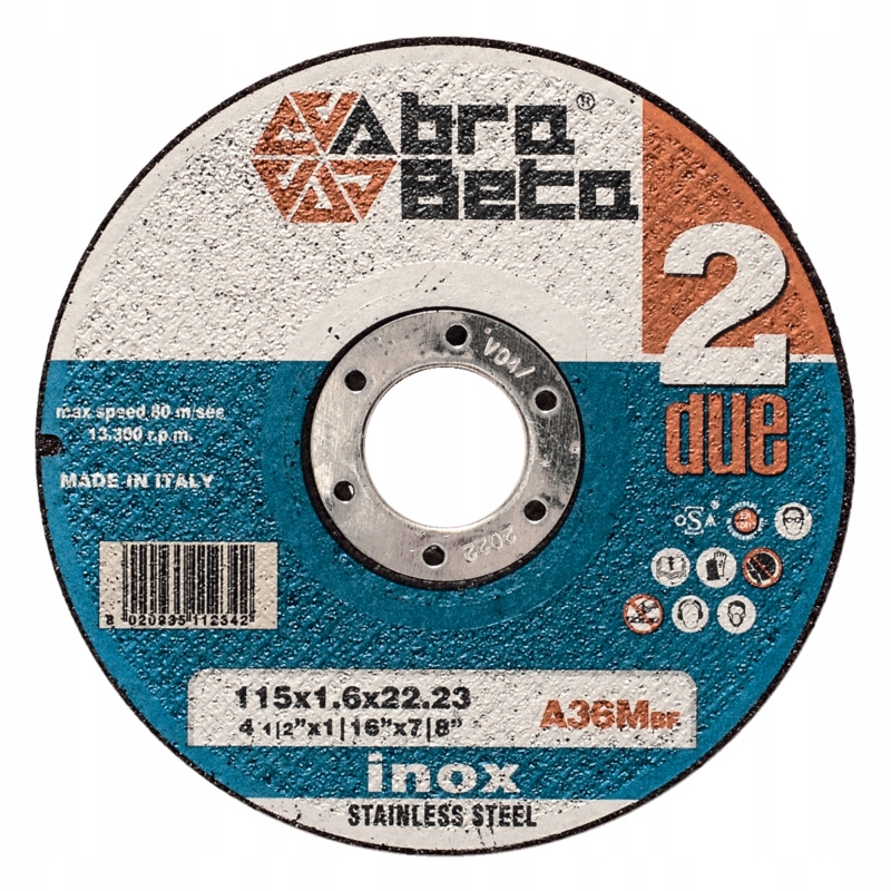 

Abra Beta Tarcza Do Cięcia Stali Nierdz 115X1MM