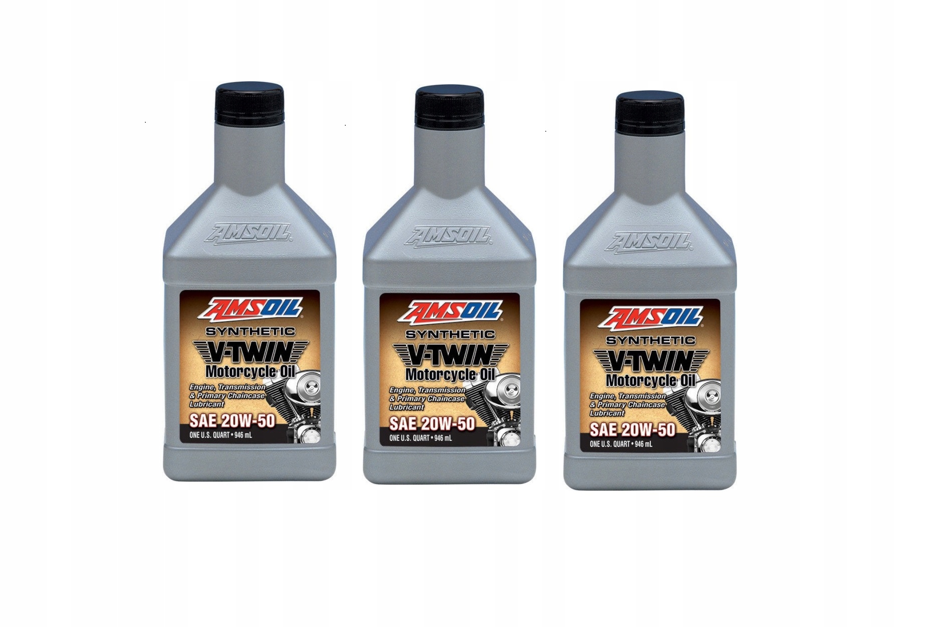 Amsoil 20W50 Syntetický motocyklový olej MCV 2,838L