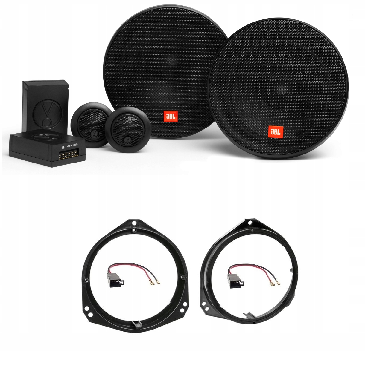 JBL Stage2 604C GŁOŚNIKI 165mm OPEL Combo B Vivaro Tigra Corsa Astra Meriva