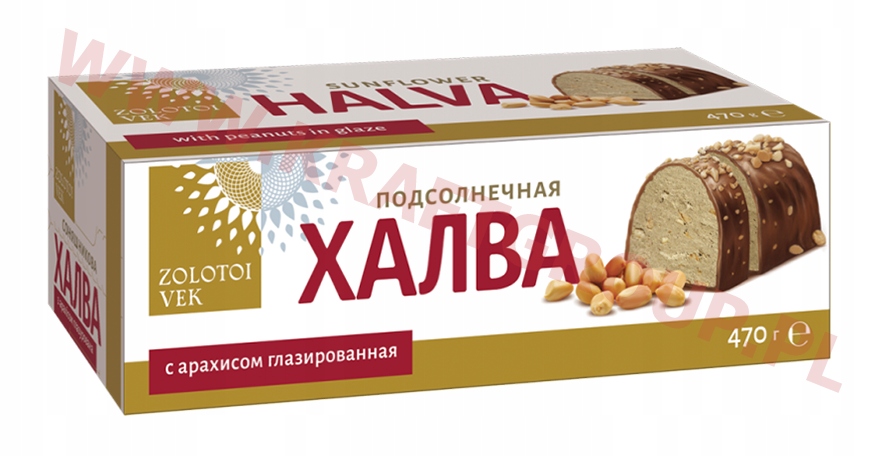 12 Ks Chalva ořechová Złoty Wiek 470 g