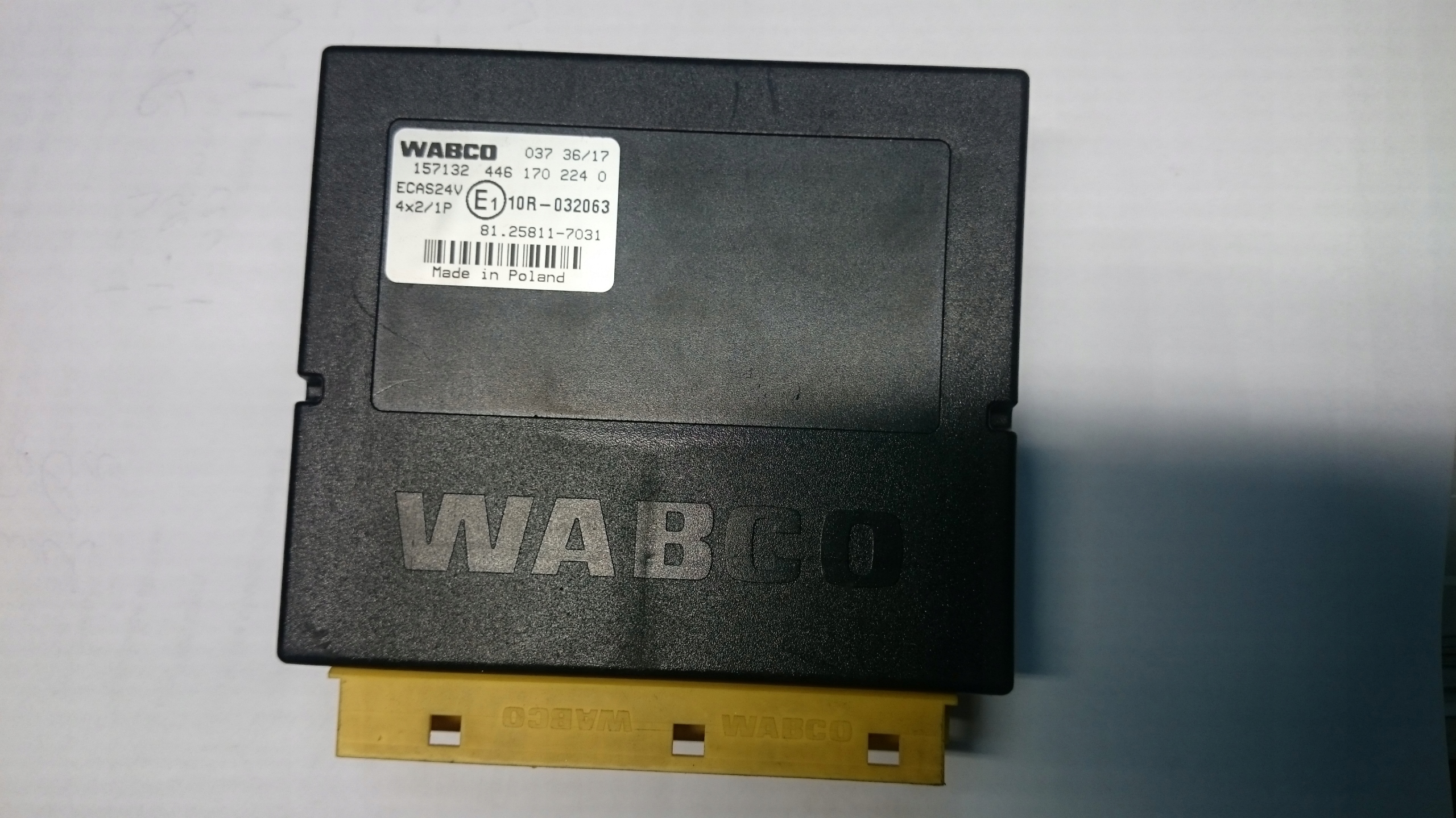 Sterownik ECAS MAN TGA,TGL,TGM,TGS,TGX,TG3 - programowania , kalibracje