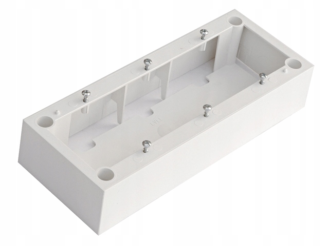 Puszka instalacyjna MEDIABOX natynkowa 3-komorowa