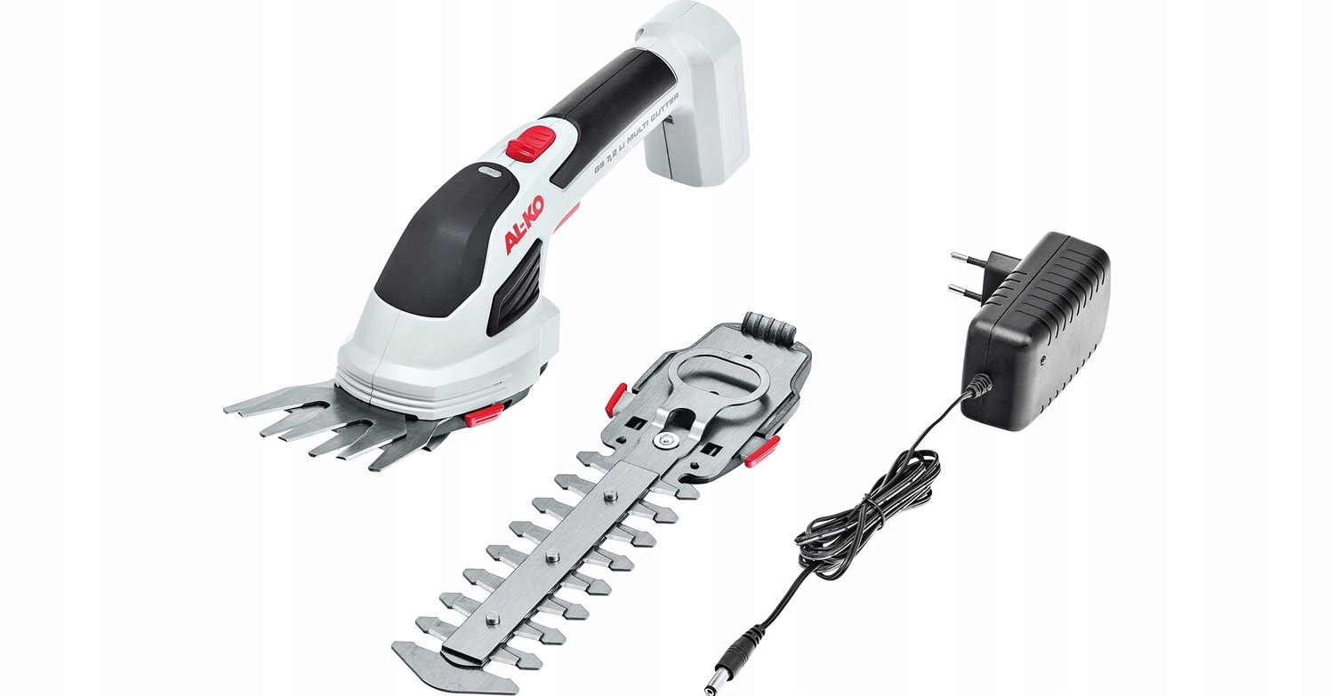 Akumulátorové nožnice na kríky Al-ko Gs 7,2 Li na batérie a krušpánové vetvičky