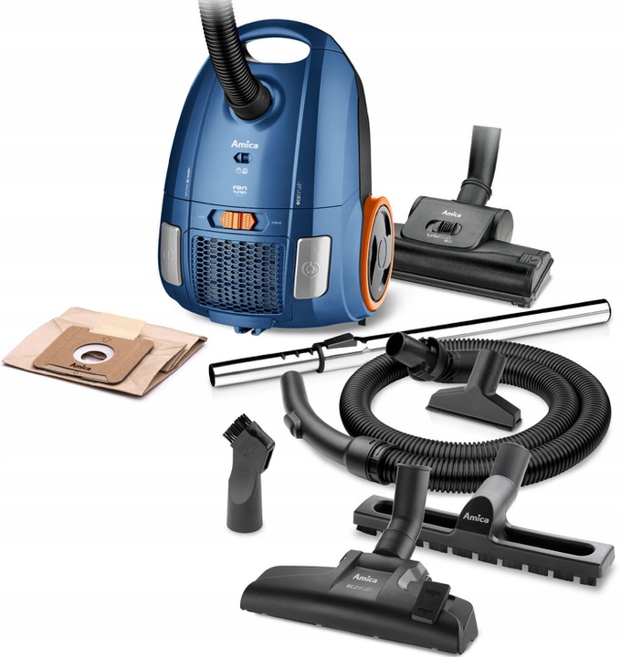 

Amica Odkurzacz Workowy Mocny, Niezawodny i Cichy!