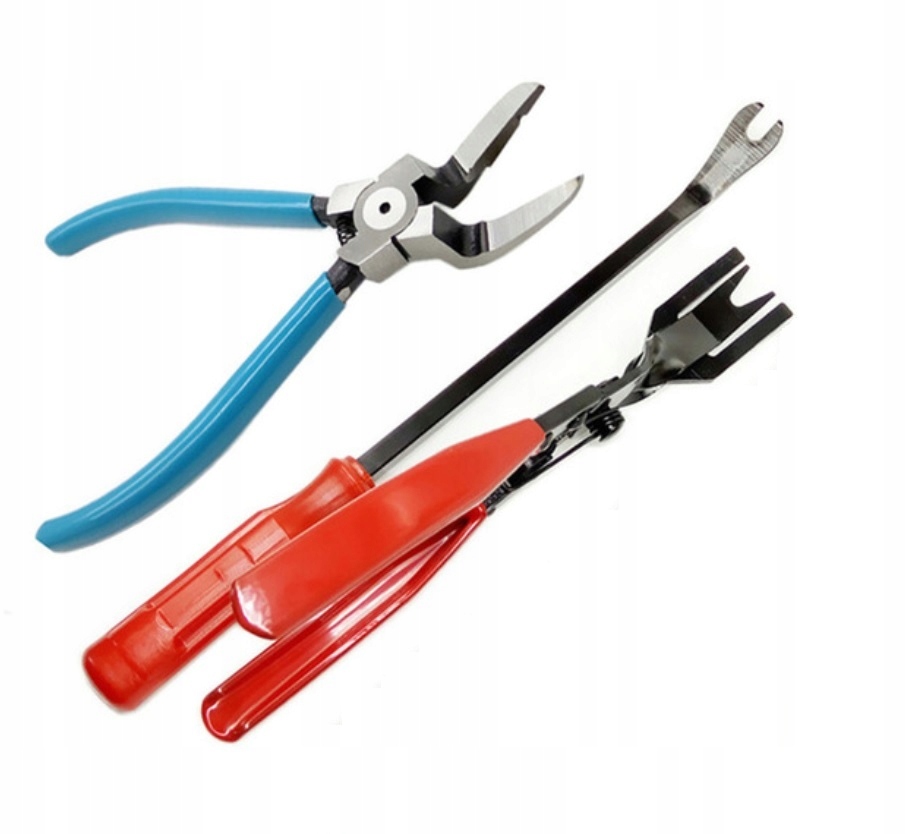 Zestaw rozbiórki demontażu kołków spinek szczypce