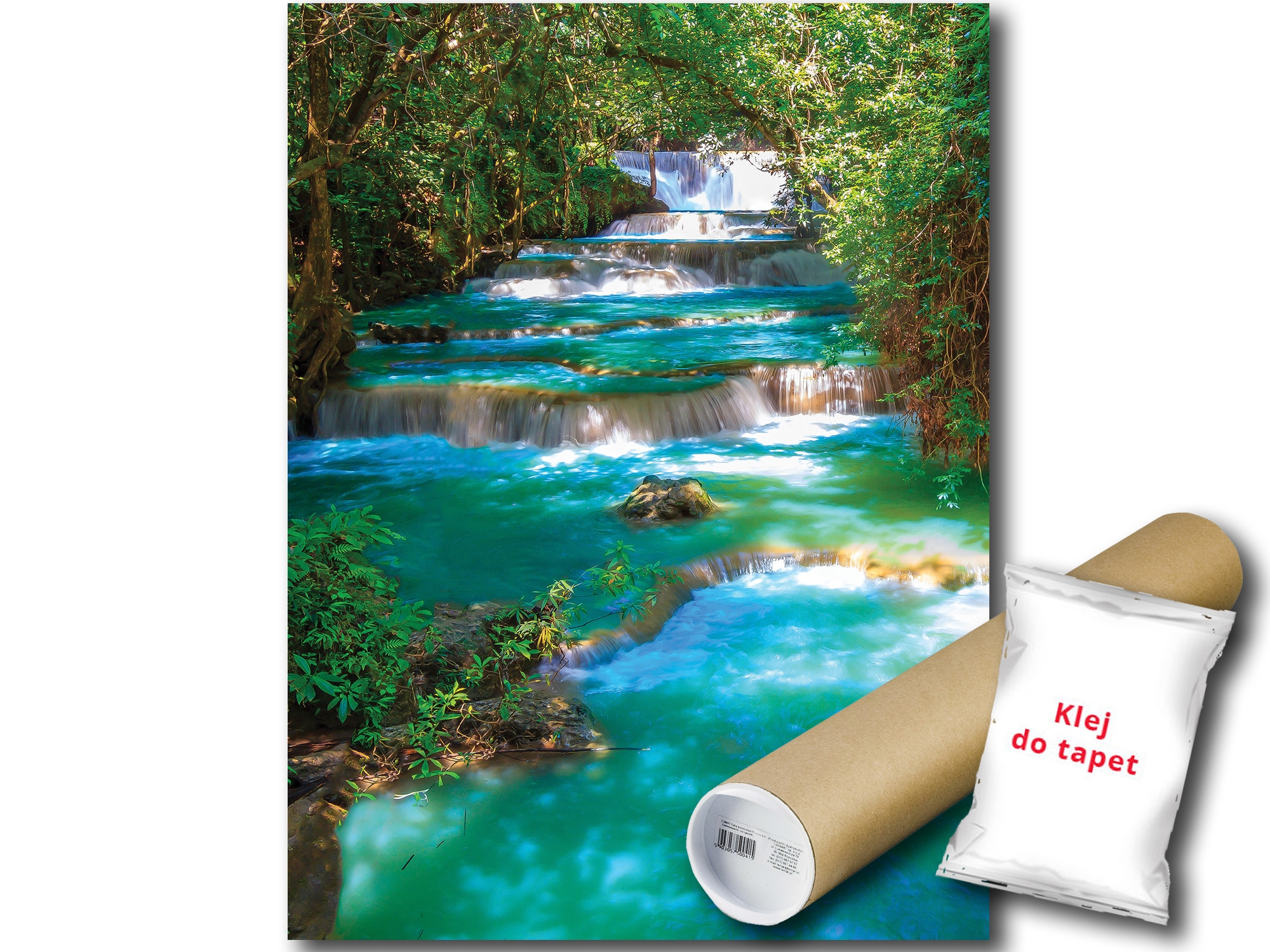 Fototapeta Zelená Kaskáda 3B Panxl 206x275 F1968