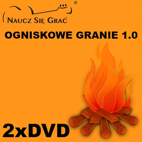 Kurs Gitarowy Ogniskowe Granie 1.0 2xDVD