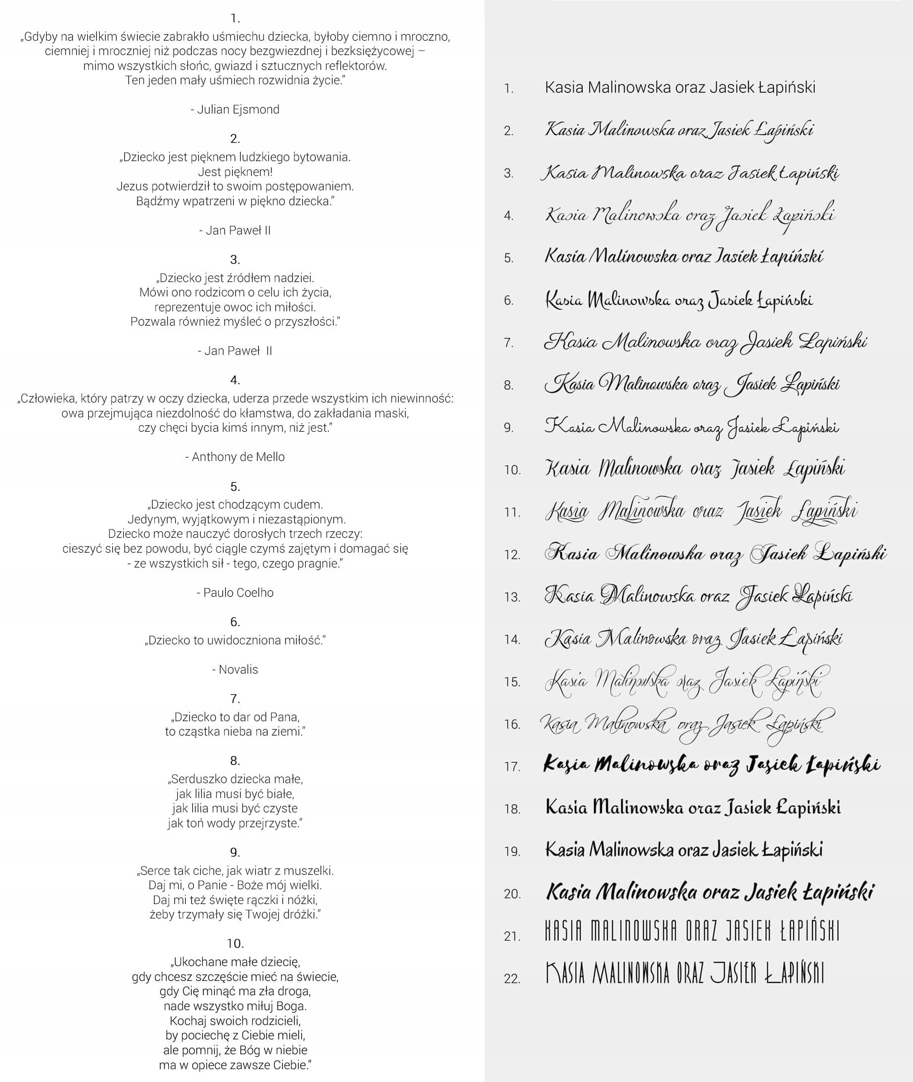 Zaproszenia na chrzest CIUSZKI Baby Shower Kolor dominujący biały