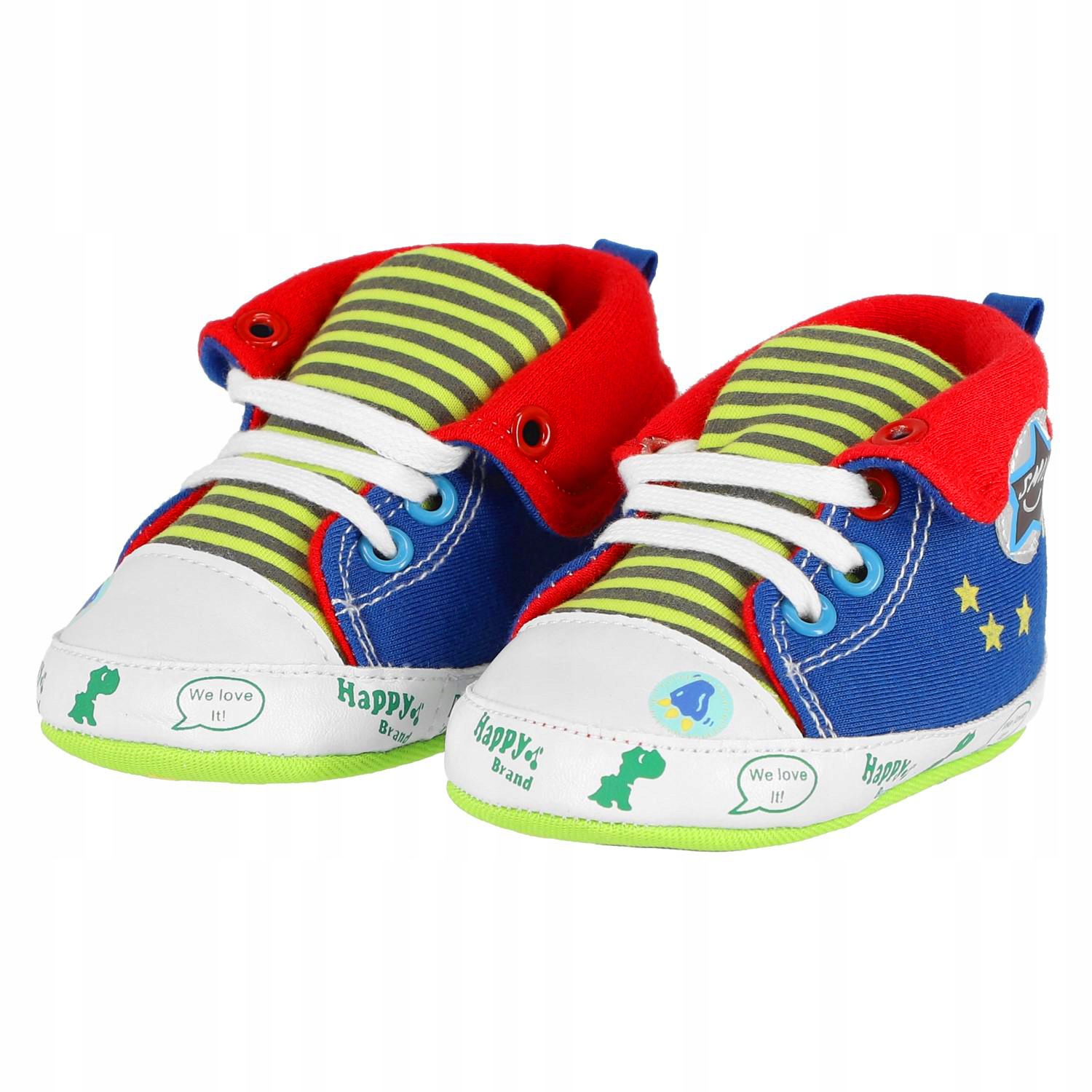 

Niemowlęce buciki niechodki sneakersy 0-6m r. 17