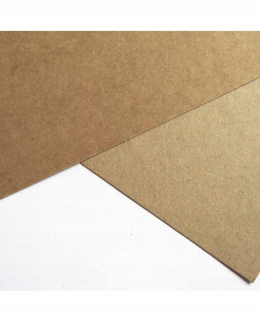 

Papier ozdobny Eko Kraft 120g 100ark A6 Brązowy