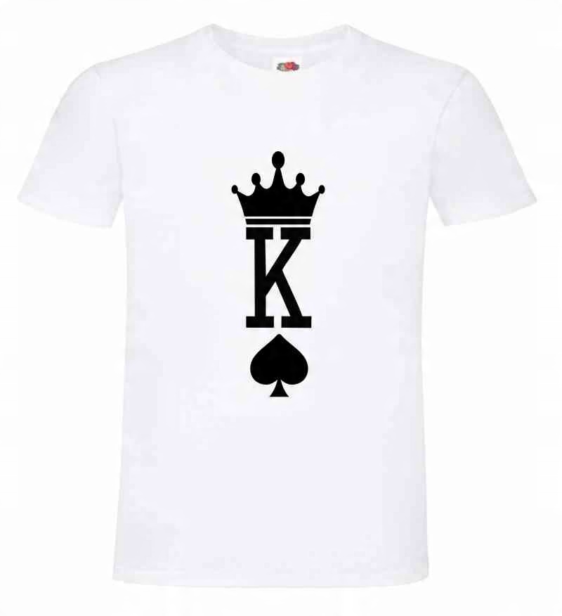 

King Król Queen Królowa , koszulka T-shirt