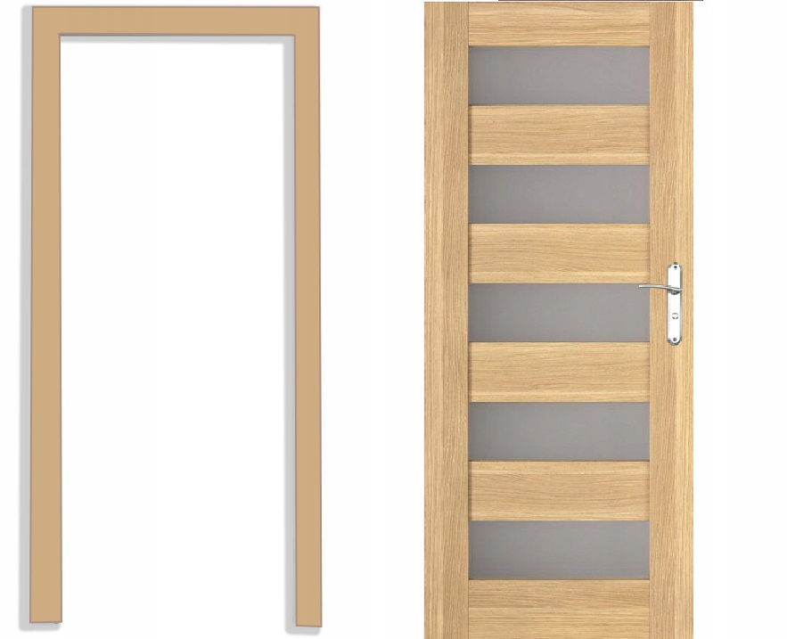 

Drzwi wewnętrzne Producent windoor Futryna Komplet