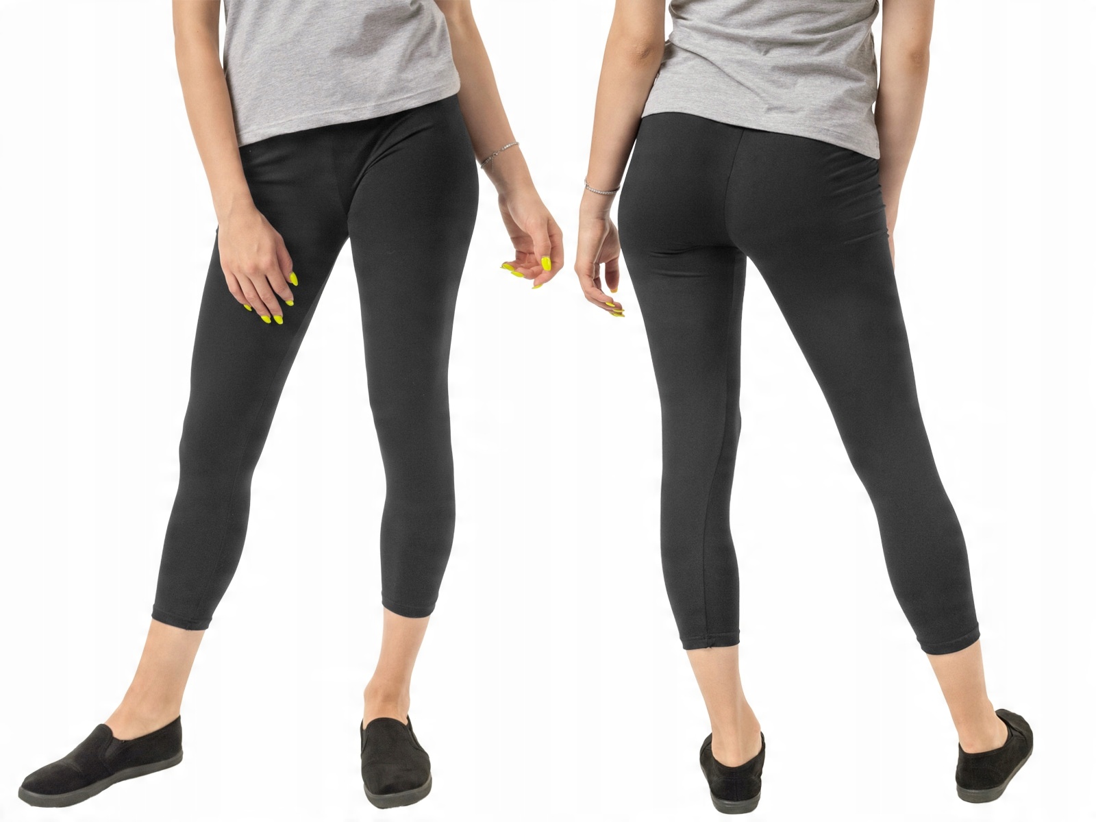 

Legginsy Getry Damskie Bambusowe Czarne 7001 L/XL