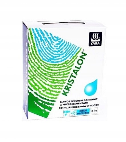 

Yara YaraTera Kristalon Niebieski 3kg Nawóz