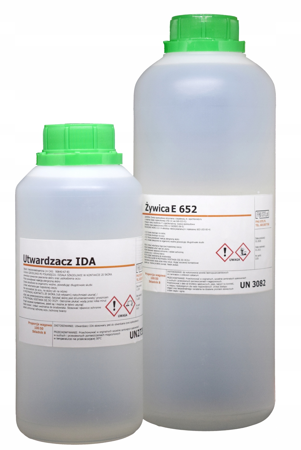 

Żywica Epoksydowa Odlewnicza E 652 1 Kg