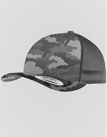 CZAPKA Z DASZKIEM Moro DARK Camo Trucker cap