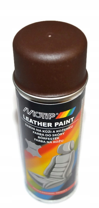 

Motip Farba Do Skóry Vinylu Spray Brązowy Ral 8017