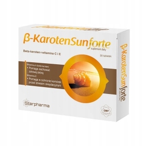 Suplement diety Starpharma beta-karoten 30 tabletek