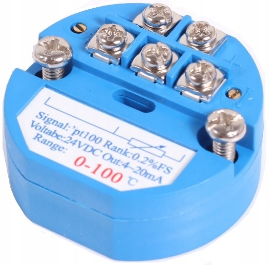 przetwornik PT100 0-300C 4-20mA