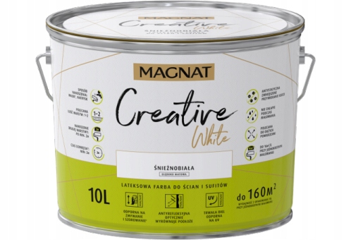 

Magnat Creative White Late Farba 10L matowa Gratis