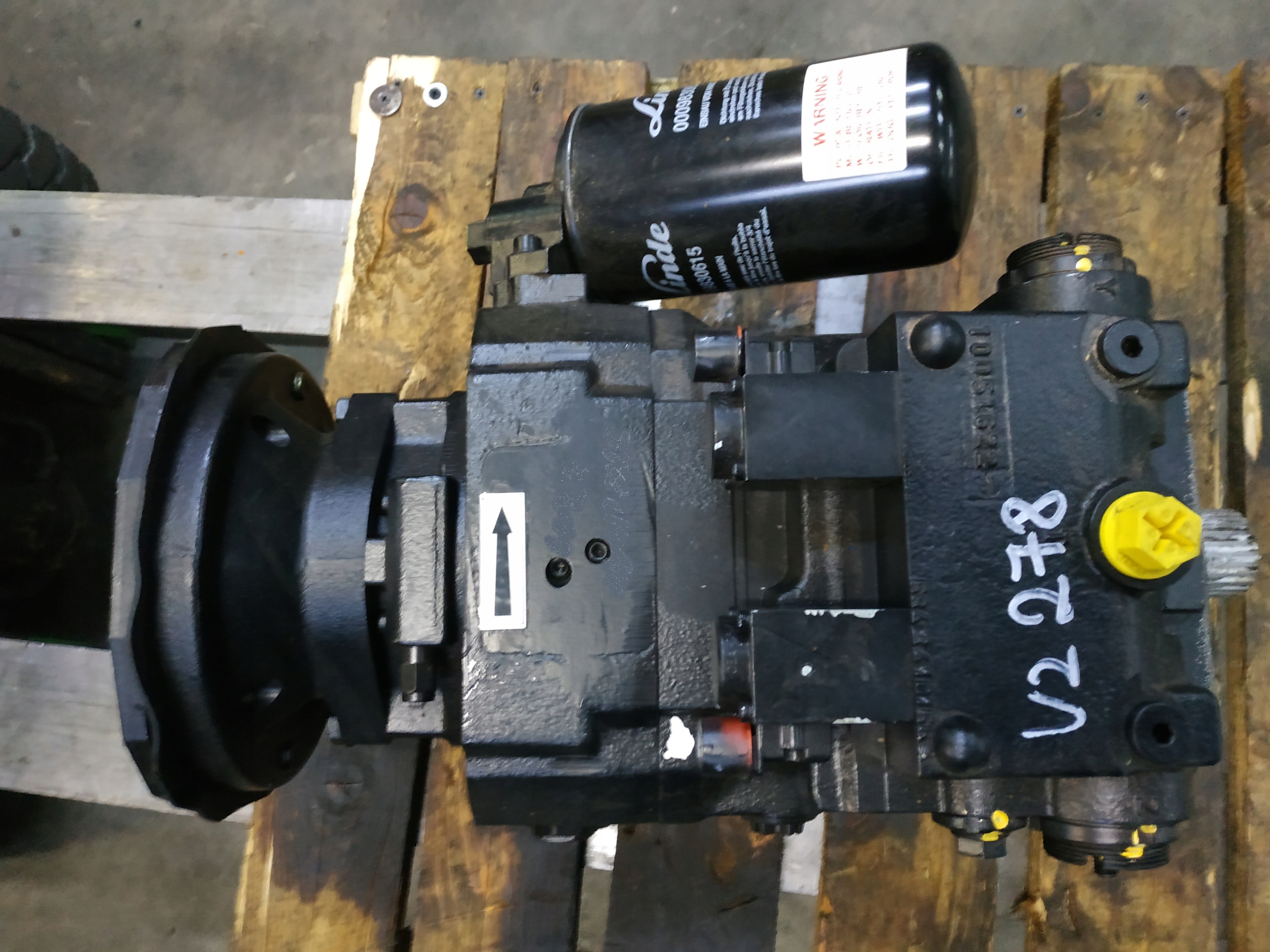 POMPA HYDRAULICZNA LINDE HPV135-02R UŻYWANA