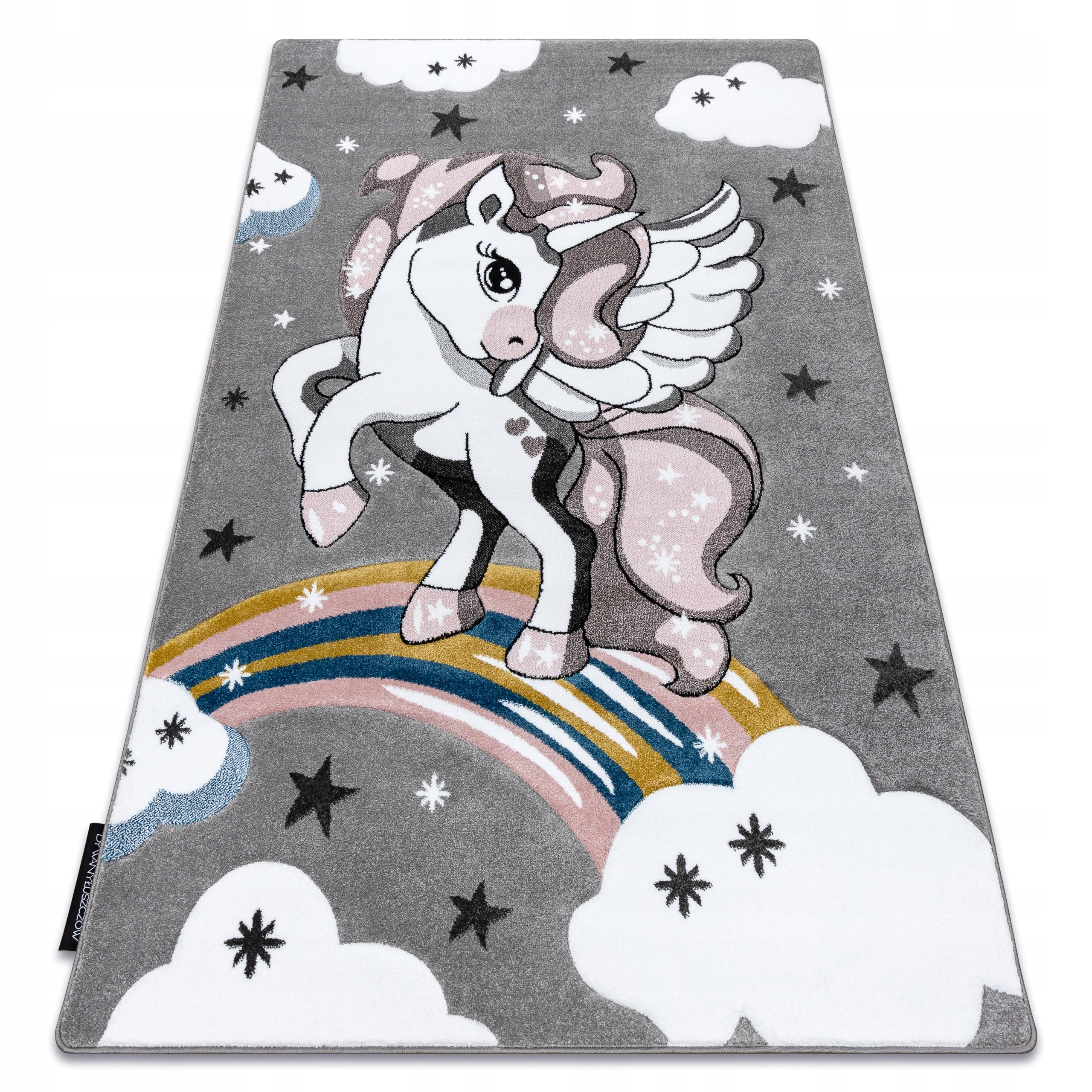 

Dywan Dla Dzieci 120x170 Unicorn Buldog Kucyk