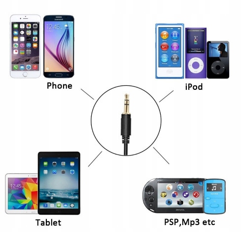 Moduł Aux in VW SEAT AUDI SKODA 12pin Marka WEFA