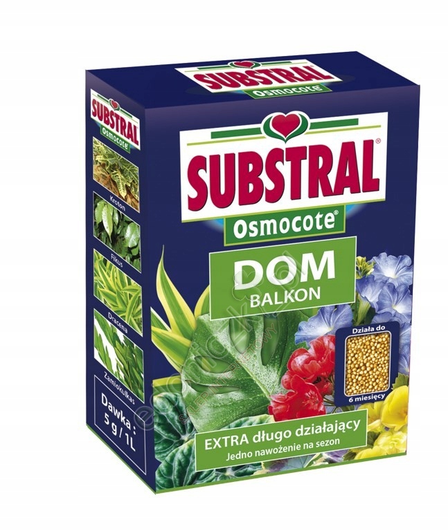 

Profesjonalny Nawóz Osmocote Dom I Balkon 300G