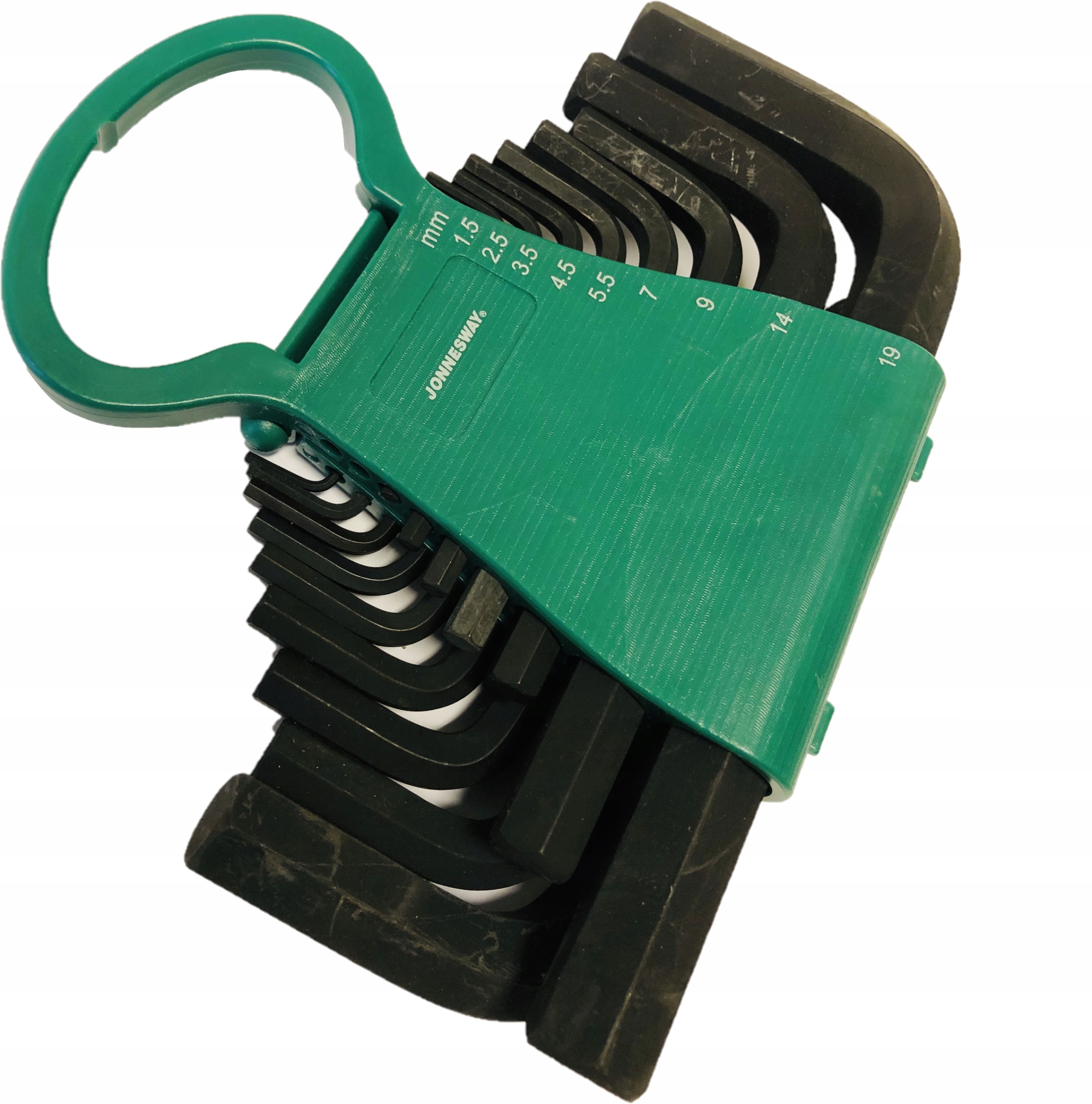 Jonnesway шестигранные ключи ампулы 1,5-19 мм 18 шт