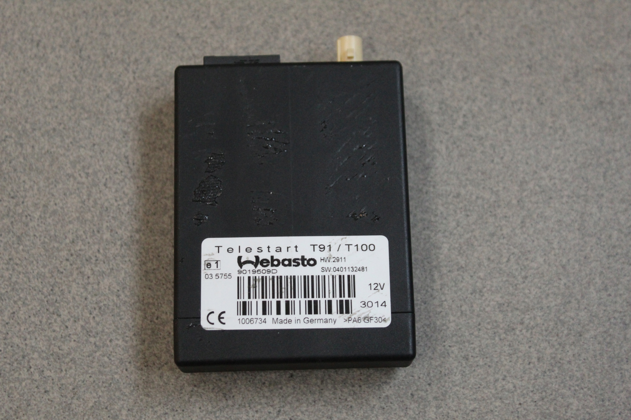 STEROWNIK WEBASTO TELESTART 9019509