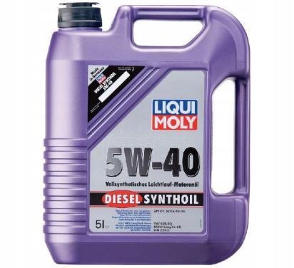 LIQUI MOLY OLEJ DIESEL SYNTHOIL 5W40 5L