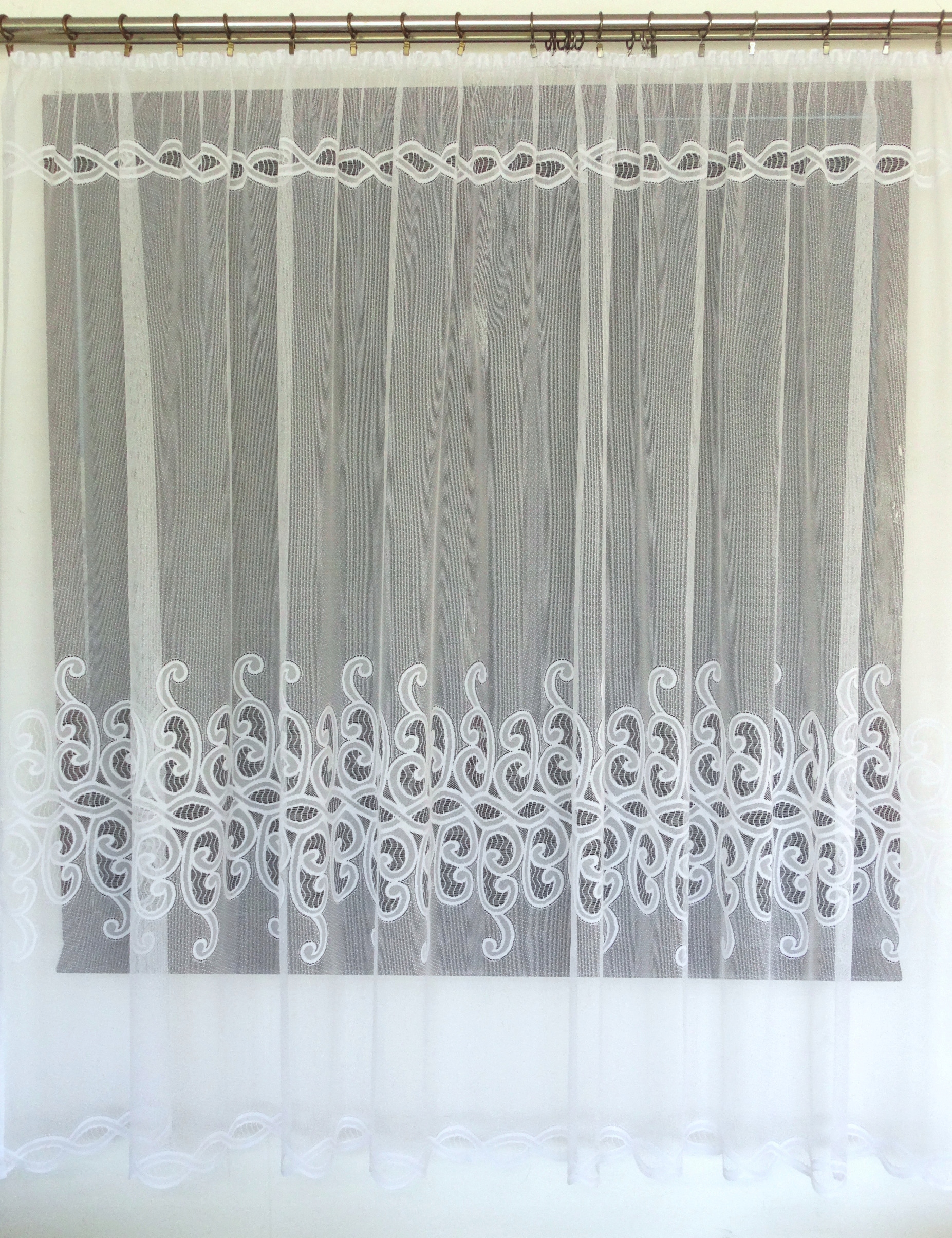 Mg Záclona 651/228 Bílá 400X180 cm Hotová S Páskou M