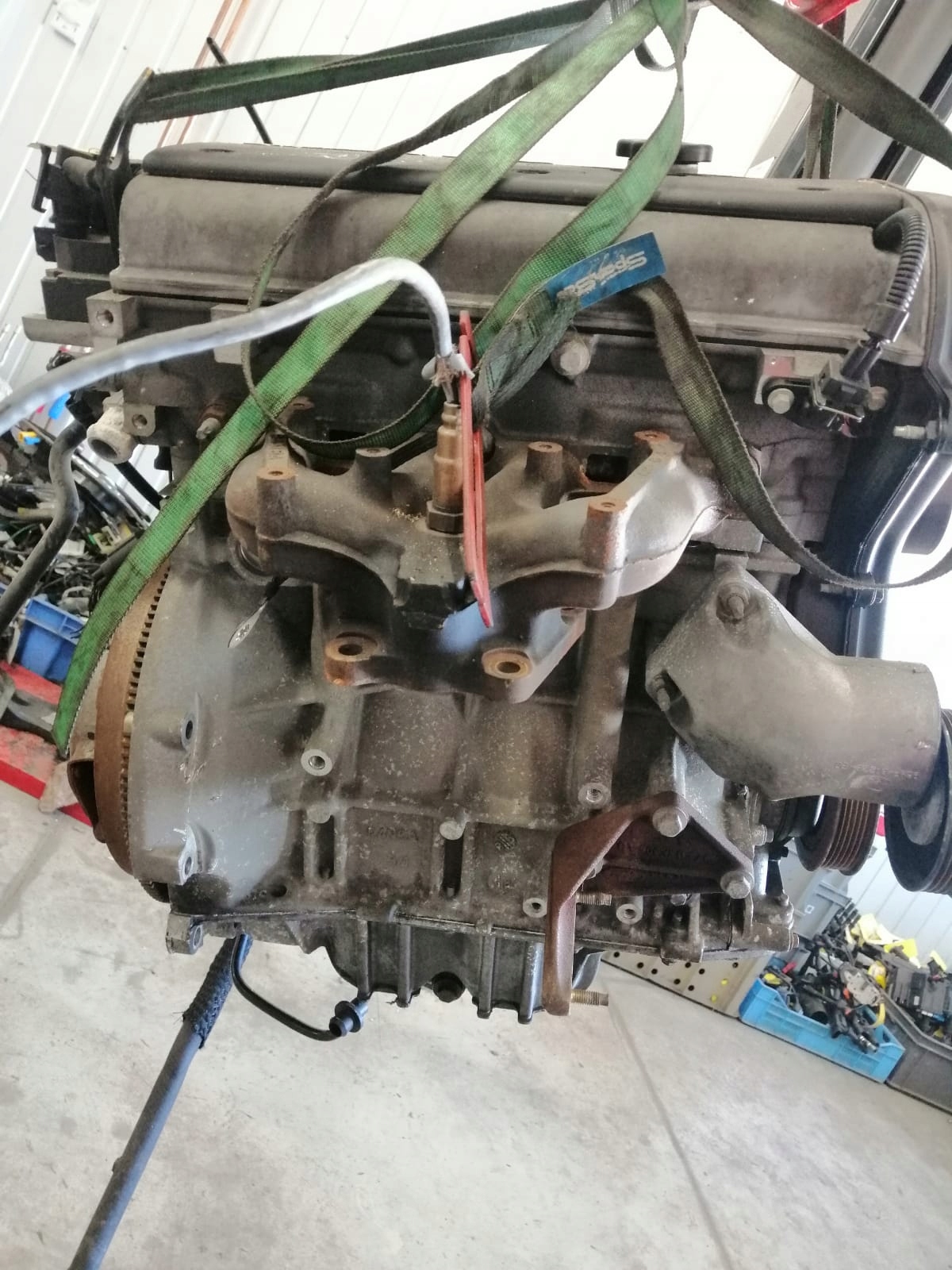 engine FORD FIESTA 1.25 16V 75KM DHA 114tys km