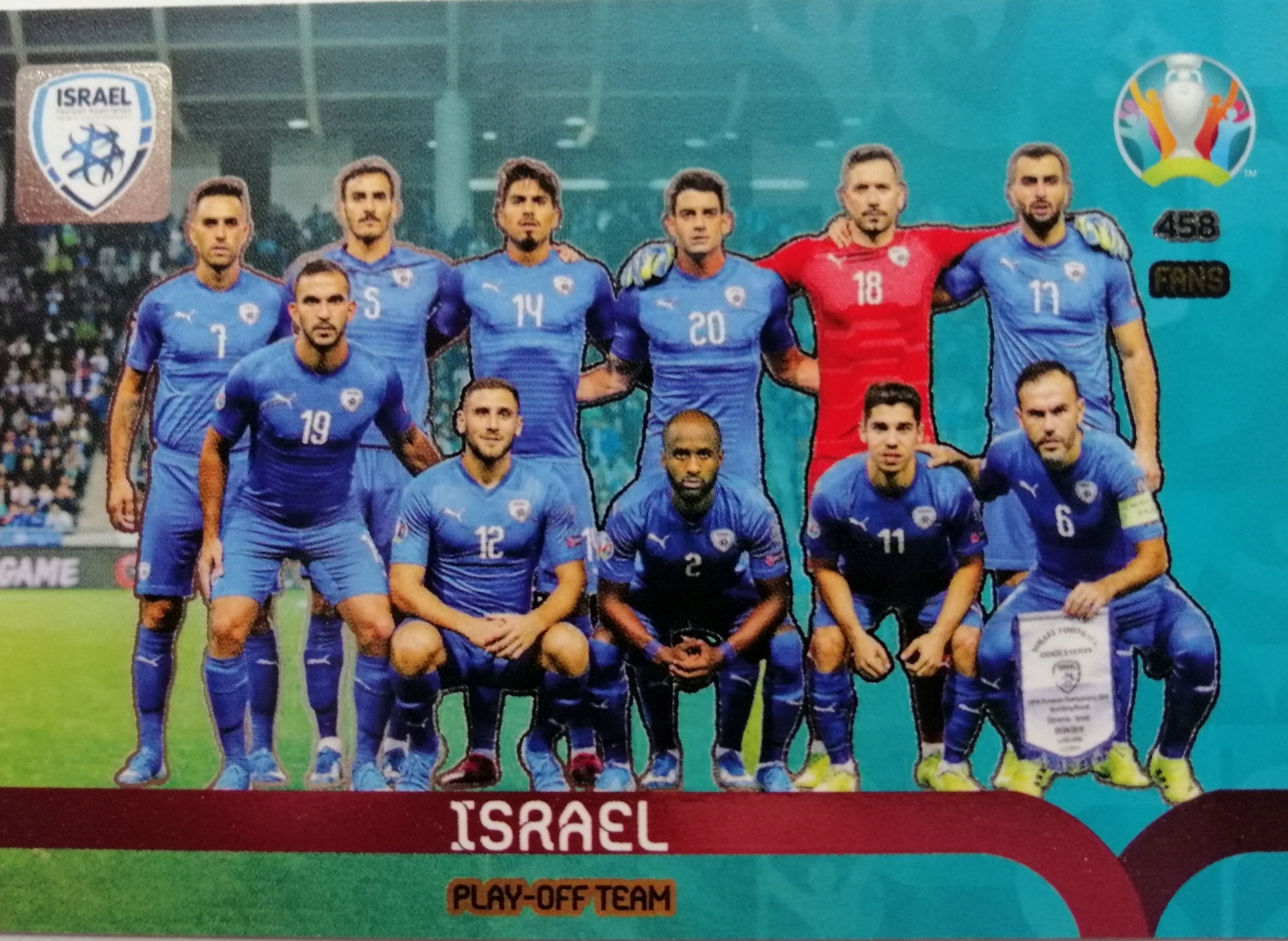 Euro 2020 Fans Play-off Team 458 Israel