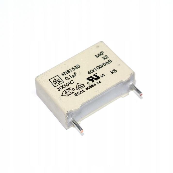 

0.1uF 300VAC 100nF Mkp 15mm Iskra KNB1530 [2szt]