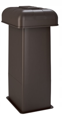 Nasada kominowa BETAWENT W prostokątna BRĄZ