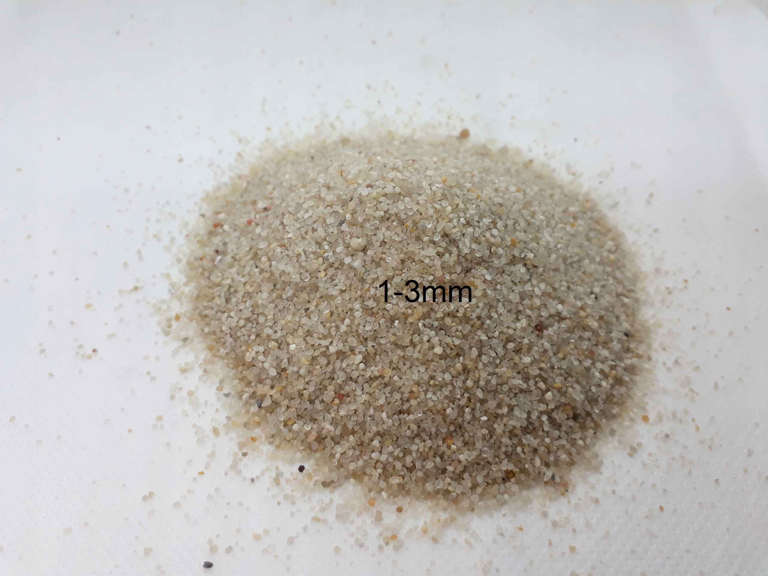 Štrk Štrk SAND QUARTZ do akvária 1-3mm 25KG Značka Gawlik