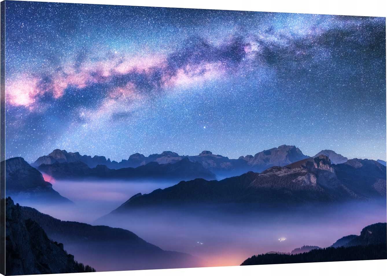 

Obraz Na Płótnie Do Sypialni Gwiazdy Góry 70x50