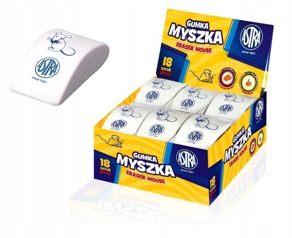 

Gumka myszka Astra 26777 W-wa