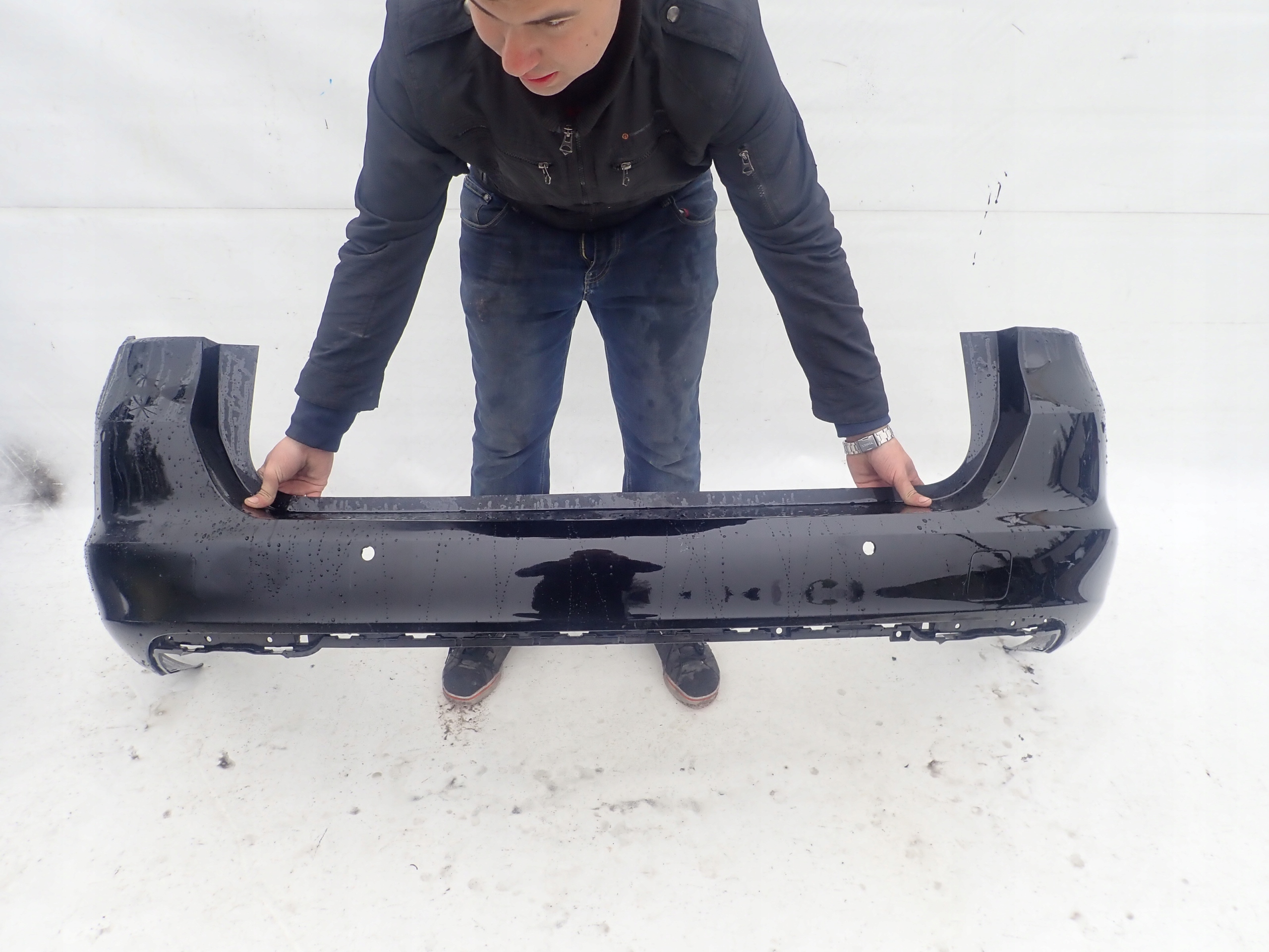 OPEL ASTRA K V KOMBI 15-> bumper rear part rear PDC