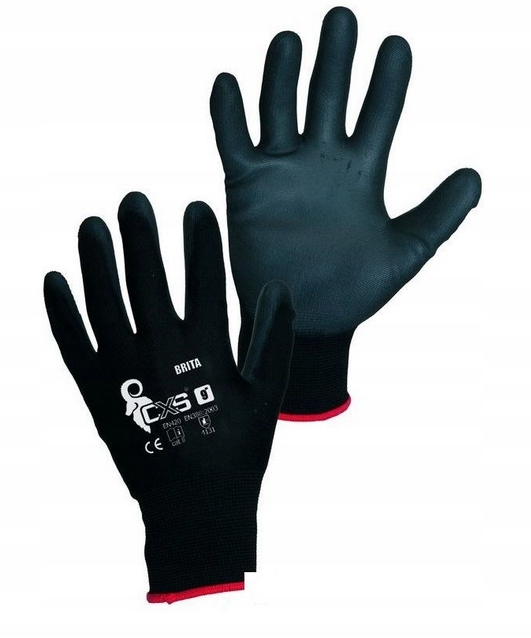 

Cxs Rękawice robocze Brita Black r. 9