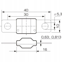 BEZPIECZNIK SAMOCHODOWY MIDIVAL 100A MTA Numer katalogowy części 01