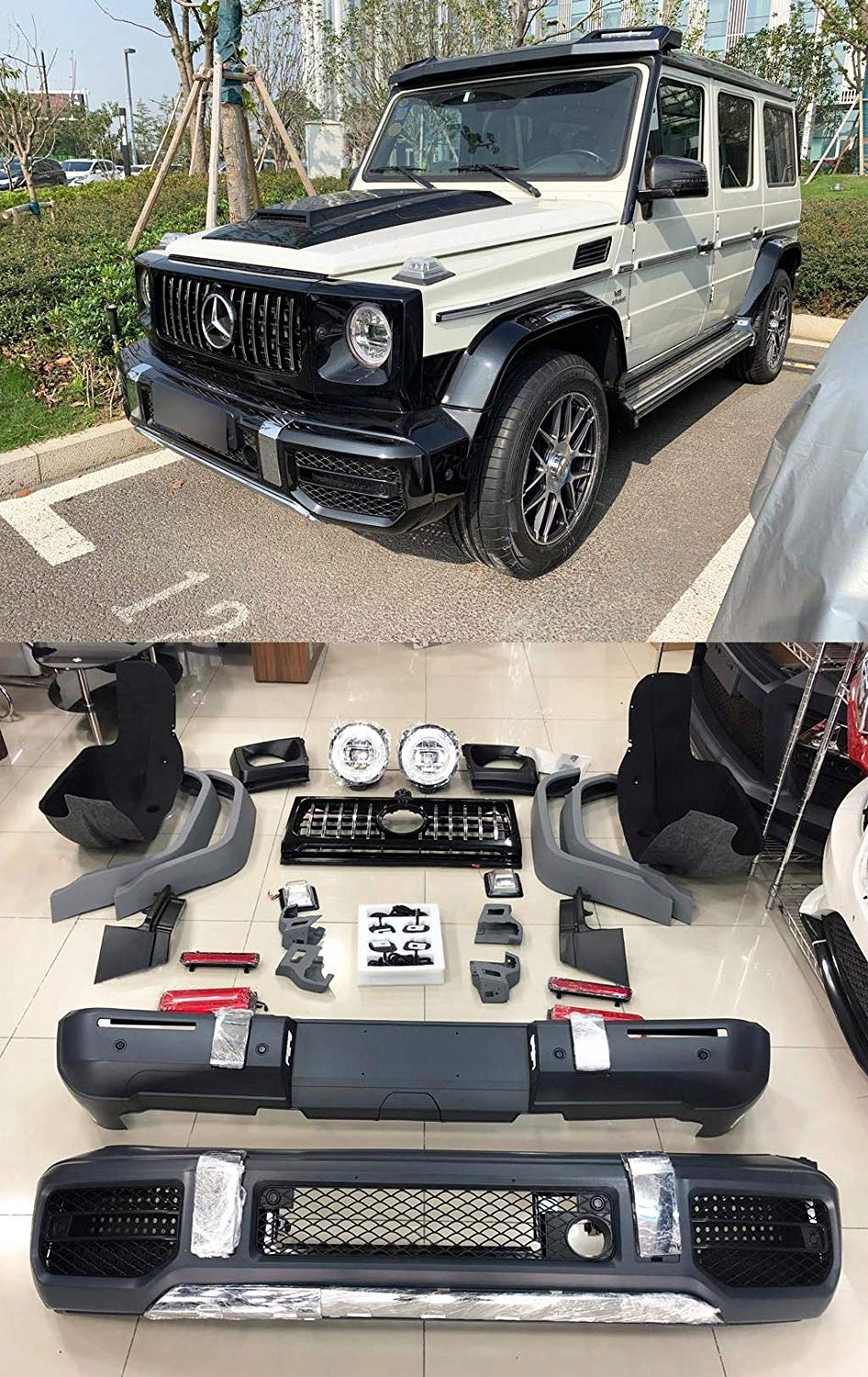 Body Kit Mercedes G-Klasa W463 Styl W464 Za 21500 Zł Z Chelm - Allegro.pl - (7745286826)