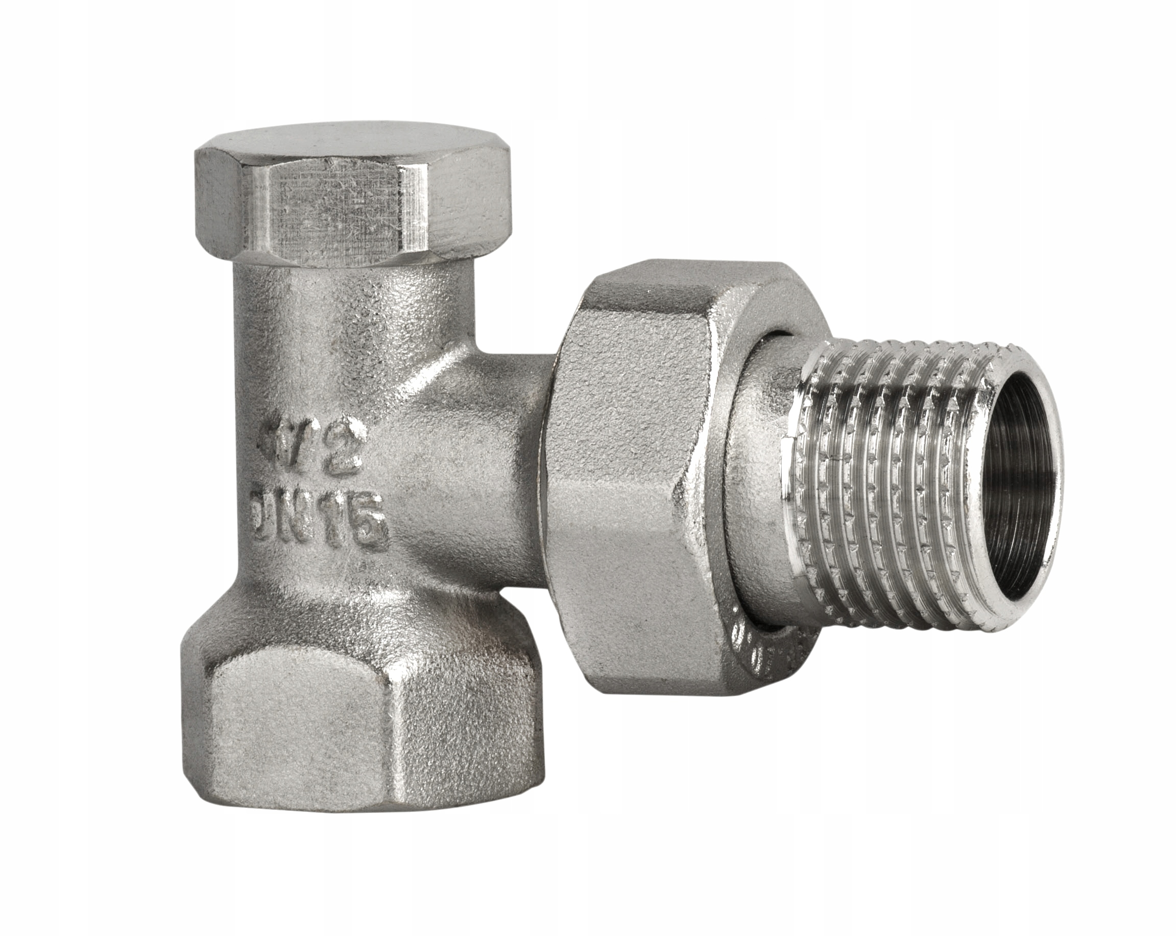 

Zawór grzejnikowy powrotny 1/2 kątowy ..583